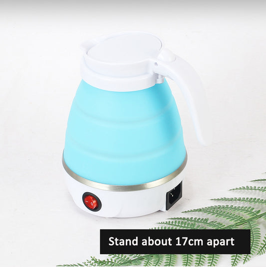 Mini Foldable Silicone Electric Kettle Portable Compact Outdoor Travel Water Boiler Collapsible Electric Kettle