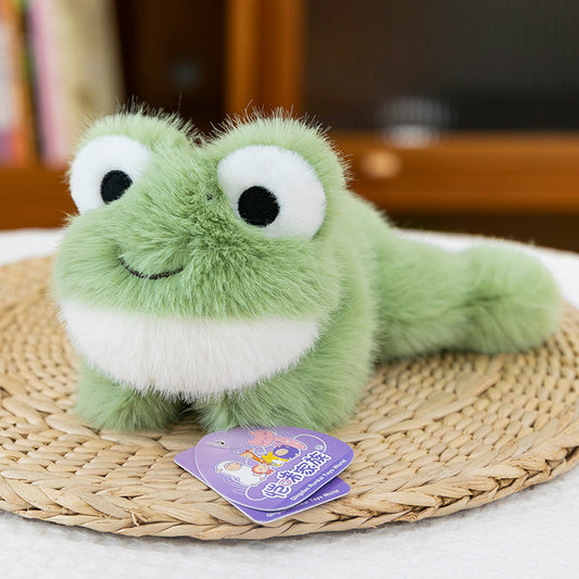 Frog plush office plush companion wrist pad wrist support doll