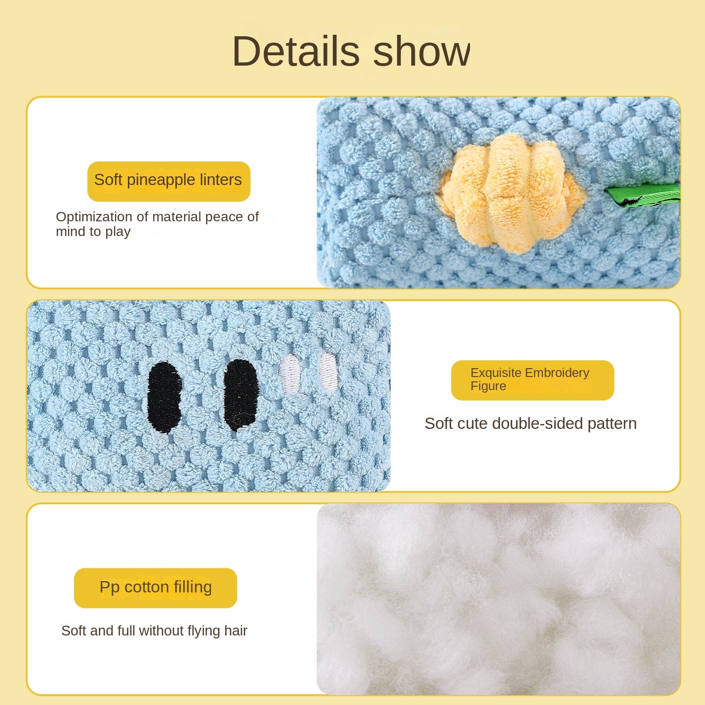 Dog Hammer Toy Self-Entertainment Durable Chew Rope Knot with Sound for Small Dogs, Golden Retriever, Teddy Pet Supplies