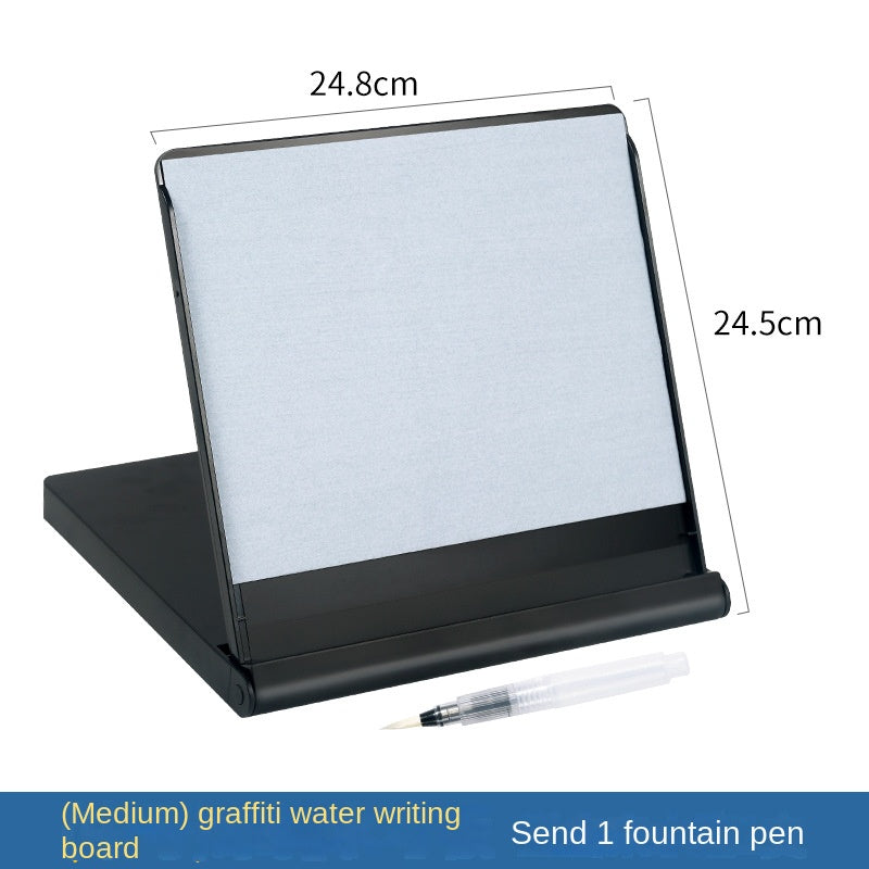Clear Water Drawing Board, Reusable Water Writing Painting Learning Plastic Writing Board for Kids and Education