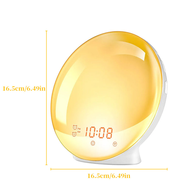 Sunrise Simulation Alarm Clock - Wake-Up Light with FM Radio, Night Light